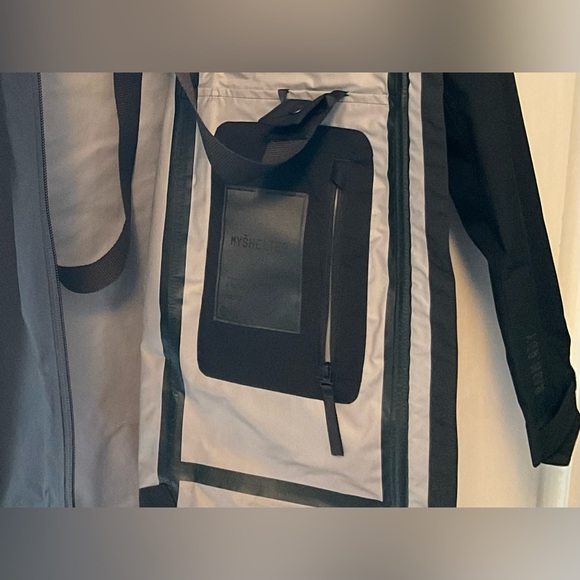 NWT ADIDAS Myshelter Rain.Rdy Parka Jacket RAIN COAT WIND ATHLETIC M New Vegan - Picture 13 of 15